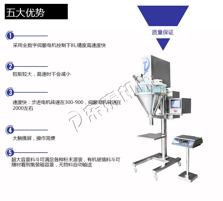 东泰-粉剂分装机-中邦面粉包装刻板-品德保障半岛官方体育(图2)